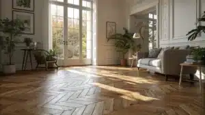 parquet dans une maison